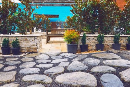 PPM Natural Stone retaining wall cladding and capping-2